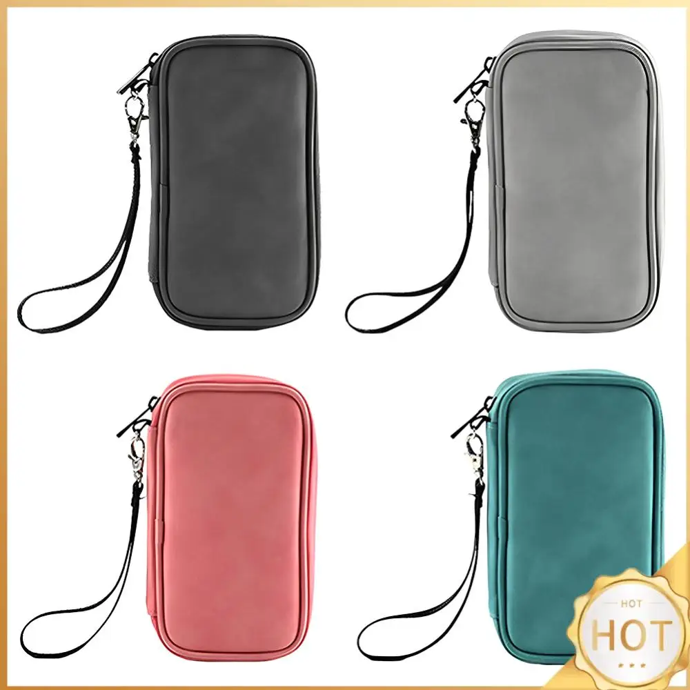 Travel Pouch Bag Double Layers Tech Organizer Travel Case Waterproof Travel Cable Organizer Bag for Cable Charger Phone SD Card