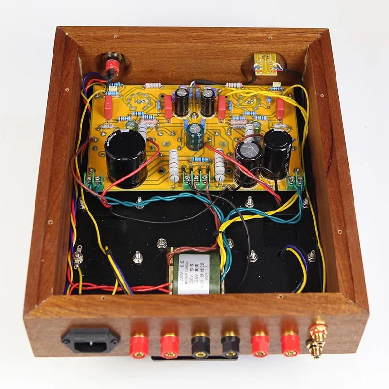 AIYIMA SMSL دفع سحب فئة أ فراغ مُضخّم صوت 10 واط 2.0 6V6 6P6P مُضخّم صوت خشب الساج الهيكل الملاك العين السلطة أمبير الصوت #6