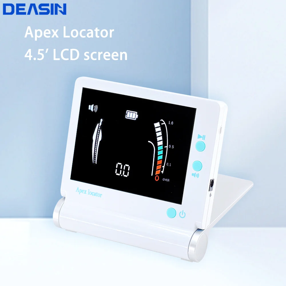 

Dental Lab Oral Endodontic 4.5' LCD Apex Locator Micropex Mini Root Canal Measurement Portable Machine Endo Surgical Instrument