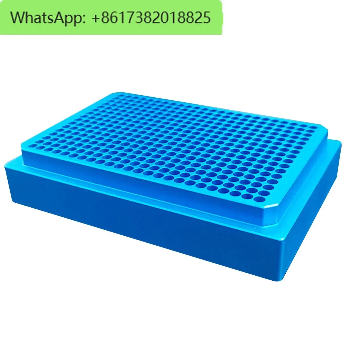 384-well plate cryogenic liquid preparation module cryogenic frozen metal ice box