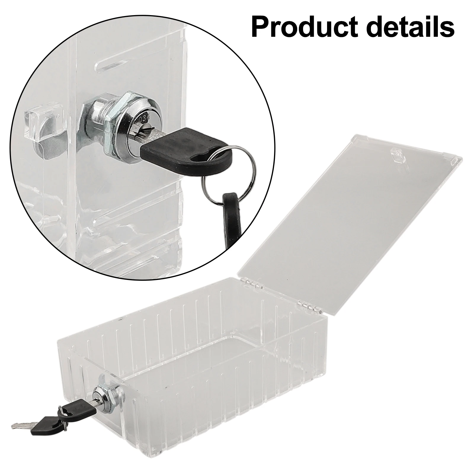 Security Lock Box Thermostat Lock Box Fits Most Standard Thermostats Includes 2 Keys Acrylic Thermostat Protection Door Lock