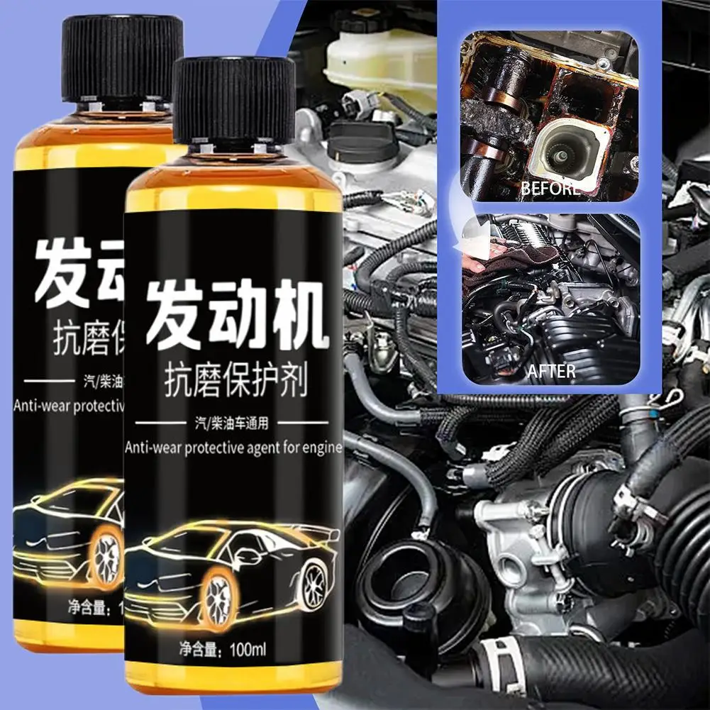 

Car Engine Cylinder Repair Agent Diesel Gasoline Additive Lubricating Protection Noise Oil Repair Reduction Oil Engine Anti Q5Q7