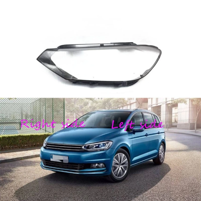 

For Volkswagen VW Touran L 2016 2017 2018 2019 Car Headlight cover Headlamp Lens Auto Shell Cover