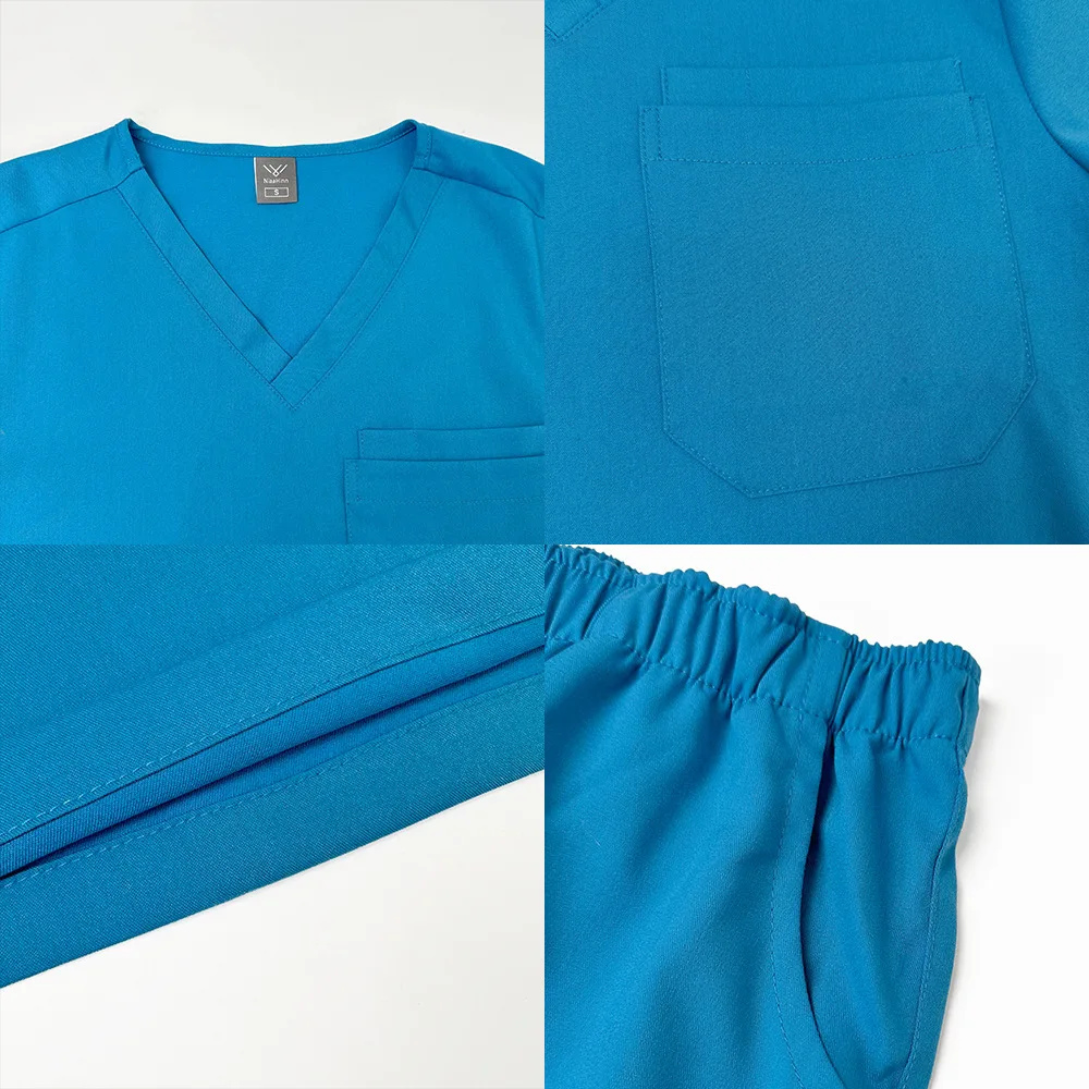 Short Sleeved Doctor, Nurse, Pet, Dental And Oral Care Clothing, Washing Operating Room Hand Brushing Clothes, Female