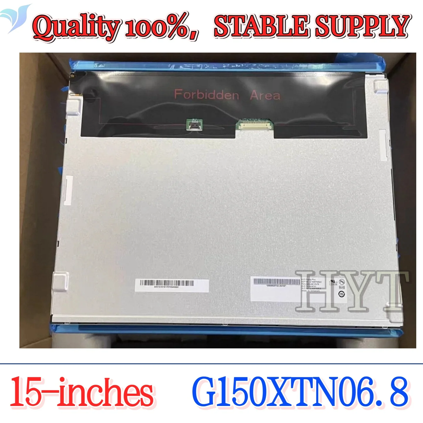 

Совершенно новые 15-дюймовые ЖК-экраны G150Xtn06.8, G150Xtn06.0 и G150Xtm06.2 — 100% протестированы, класс A+