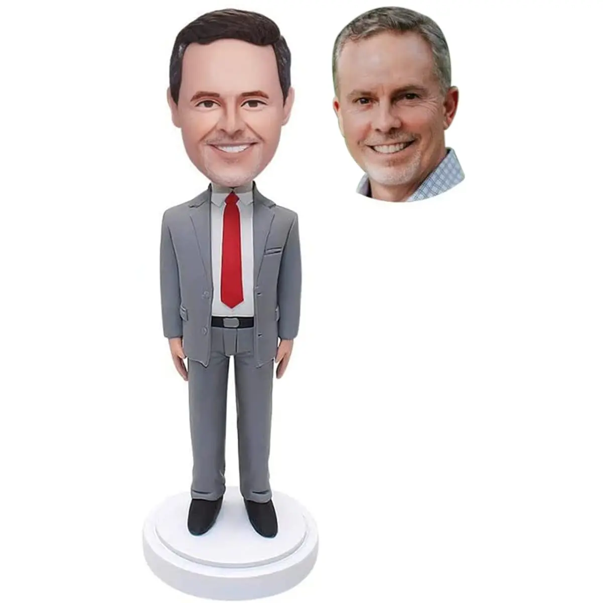 

Custom Bobbleheads: Office Man | Fully Customizable with Polymer Clay | Personalized Bobbleheads Best Gifts for, Birthday, Chris
