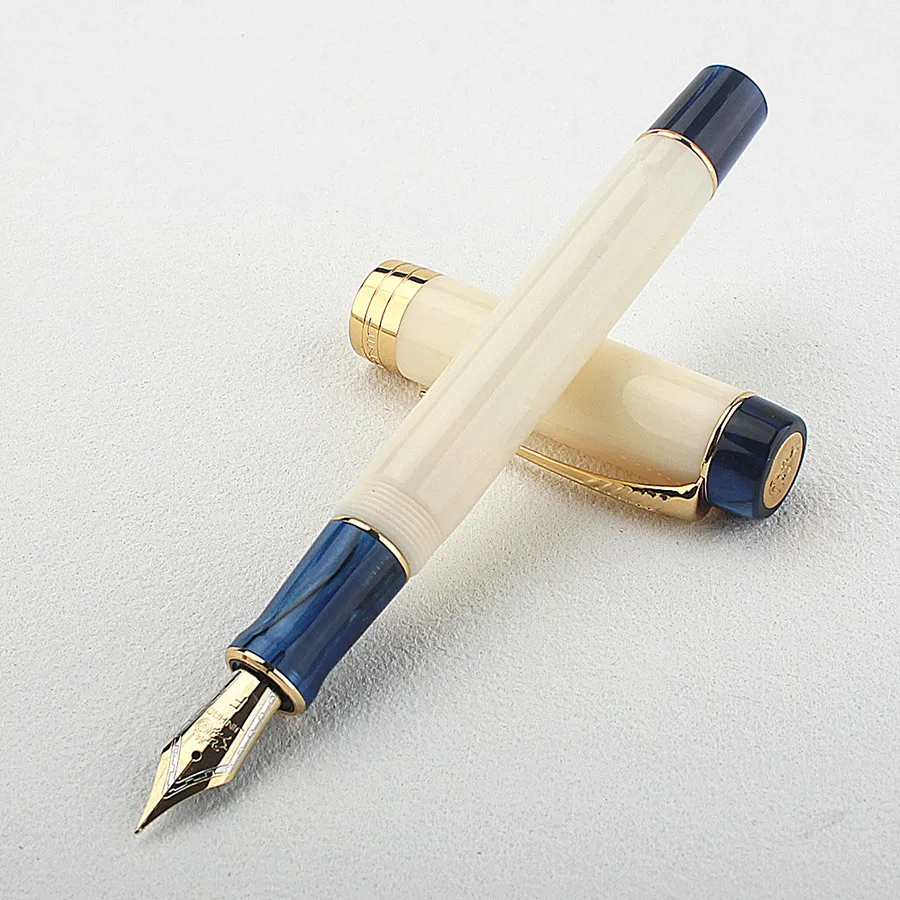 Jinhao 100 Centennial Resin Mixed Color Splicing Fountain Pen Stationery Pen Gifts Students Pens Business Writing Office Tool