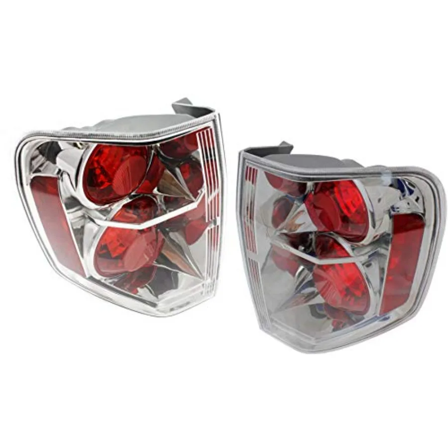 

Линза и корпус заднего фонаря для Honda Pilot 20062008 гг., сменный комплект заднего заднего фонаря в сборе из 2 штук, совместимый с драйвером и P