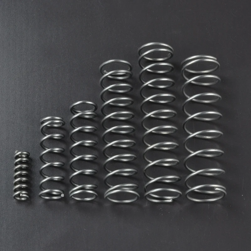 10pcs/lot 0.9mm Stainless Steel Micro Small Compression spring OD 13mm/14mm/15mm/16mm length 10mm to 100mm