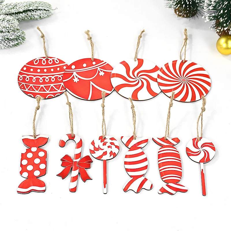 

Christmas Tree Candy Hanging Pendant Christmas Tree Ornaments Merry Christmas Decor HomeNew Year Party Decor 2025 Navidad Gifts