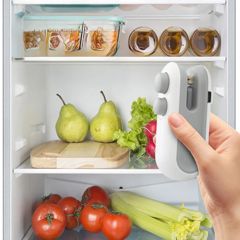 آلة ختم الأكياس الفراغية الصغيرة حزمة السدادة أكياس البلاستيك جهاز غلق أكياس الطعام كليب حقيبة يده السدادة تغليف المواد الغذائية للمنزل