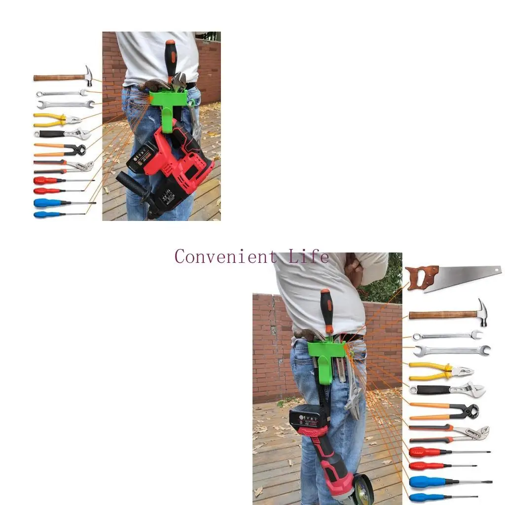 L1EE البلاستيك أداة الرف الكهربائية أدوات الحفر عدة رف كهربائي أداة حامل رف قوس للعمال كهربائيين #1