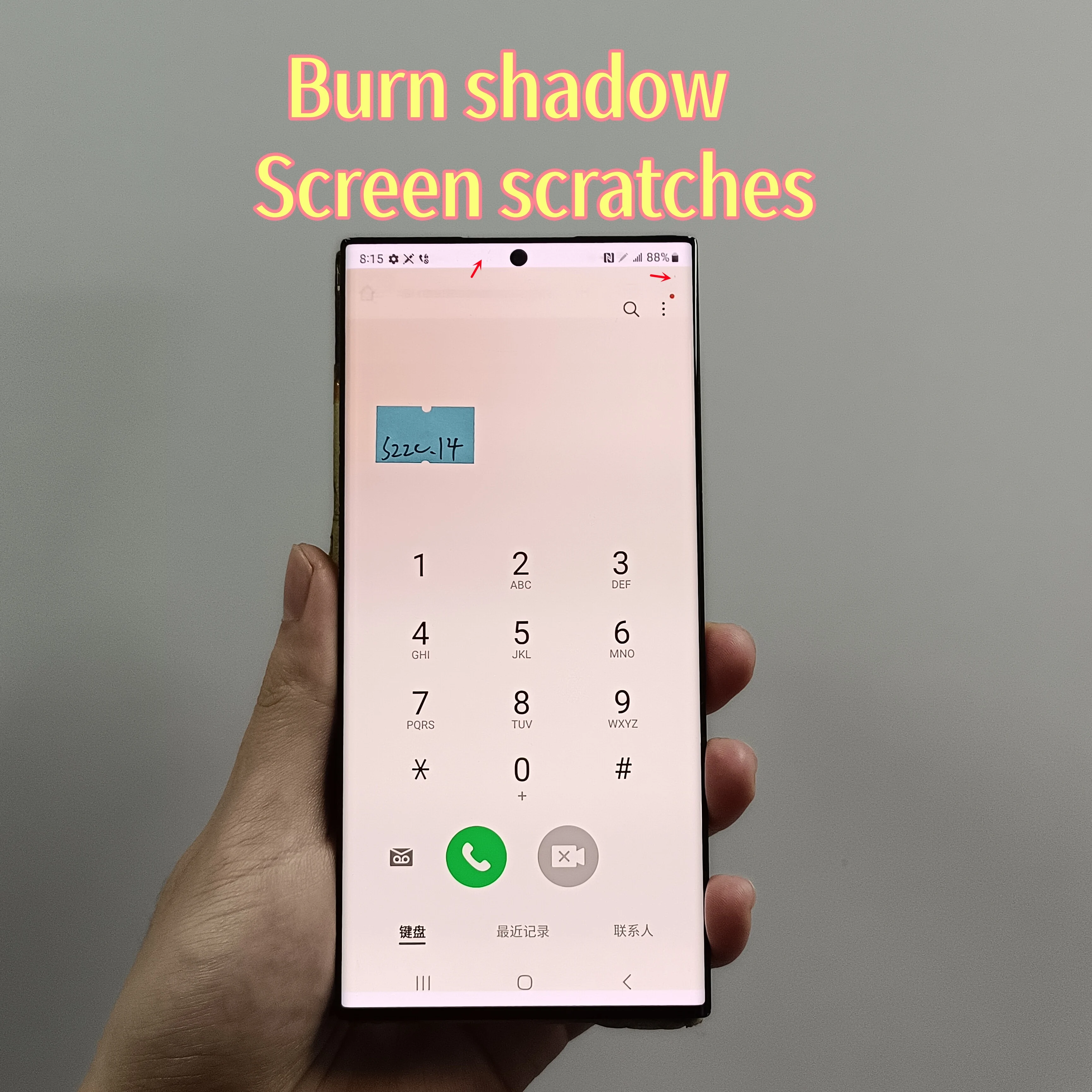 100% Test AMOLED Display For S22 Ultra LCD Touch Screen Digitizer For Samsung Galaxy S22Ultra 5G LCD S908 S908U With Defects