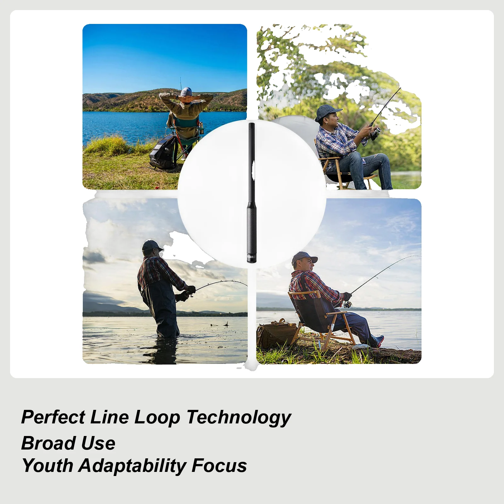 

Small Fishing Rod 51 Inch Portable Telescopic Fishing Pole Telescopic Angling Gear for Fishermen Beginner Anglers Freshwater