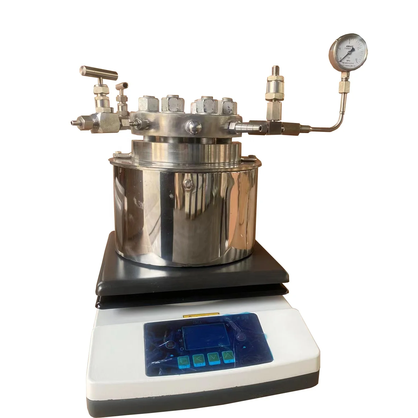 WHGCM NEW 500ml laboratory small stainless steel stirring hydrothermal synthesis autoclave reactors