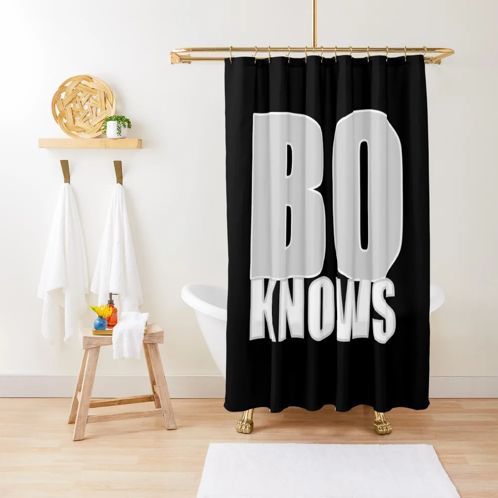 

BO KNOWS Shower Curtain Shower Bath Bathtub Cute Shower For Bathrooms Curtain