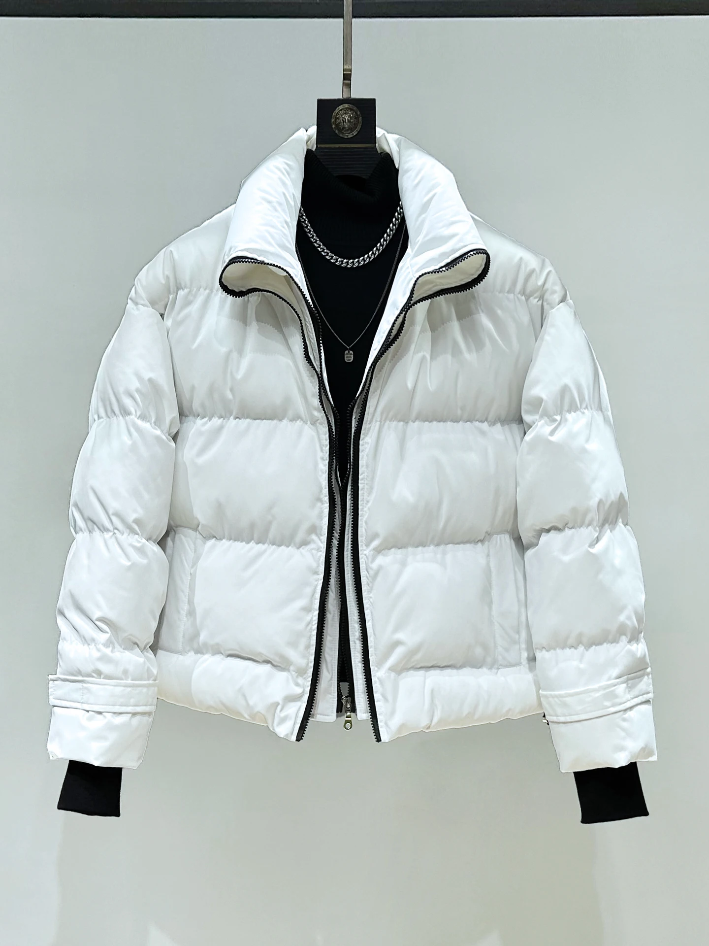 

Мужская утепленная хлопковая куртка Original Home Fashion: свободный крой, теплая, с воротником-стойкой, на молнии, однотонная