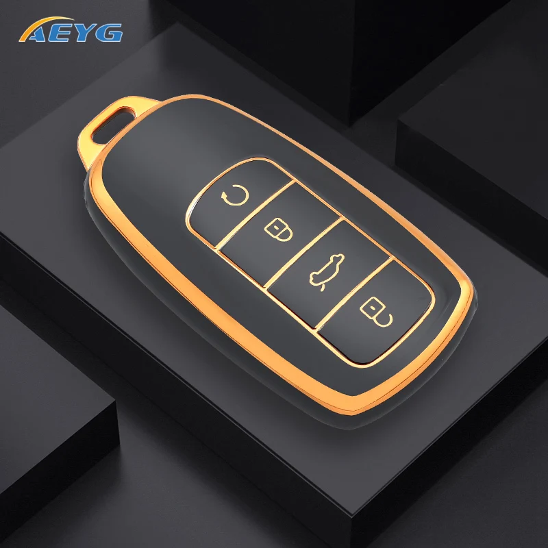 New TPU Car Remote Key Case Cover For Chery Tiggo 8 Pro Tiggo 8plus New 5 Plus 7pro Max Omoda 5 C5 Modod Protector Accessories