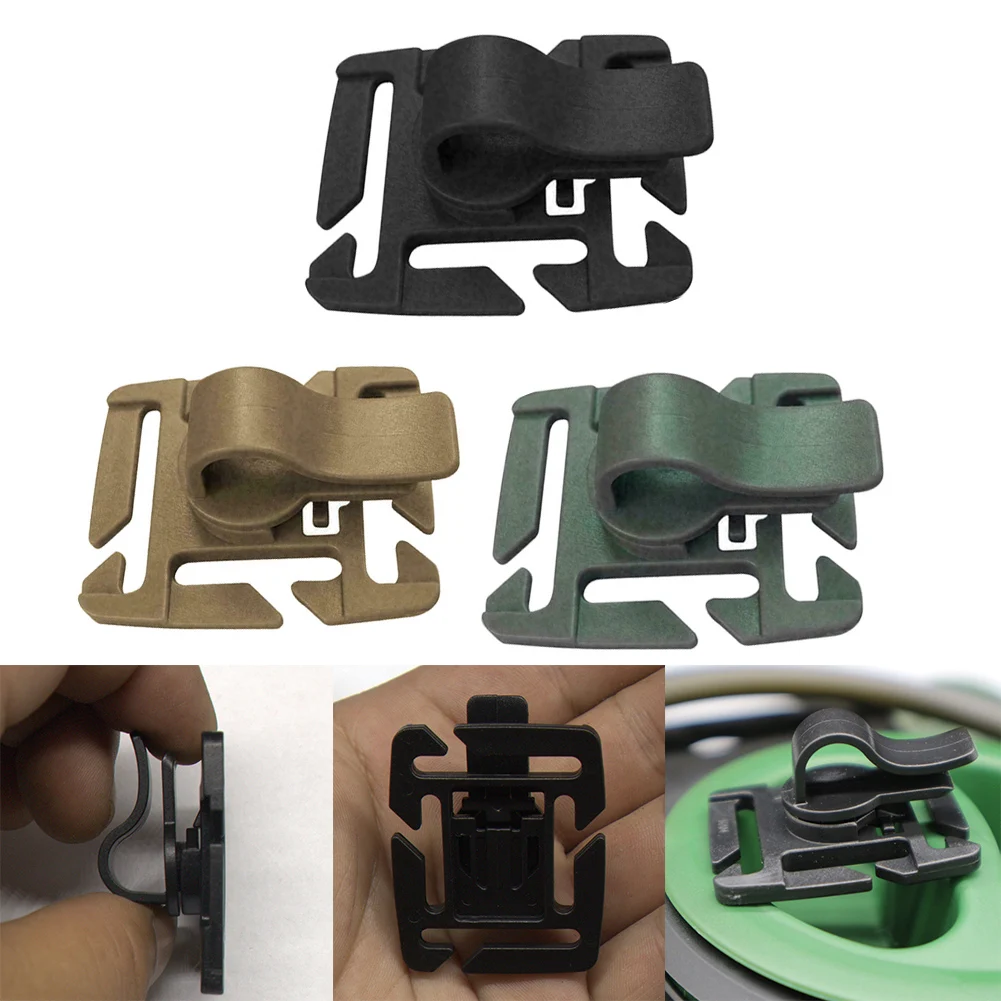 العلامة التجارية الجديدة أنبوب الشرب كليب خرطوم كليب تدوير كليب كيس الماء الملحقات حزام كليب التخييم تسلق شرب أنبوب كليب