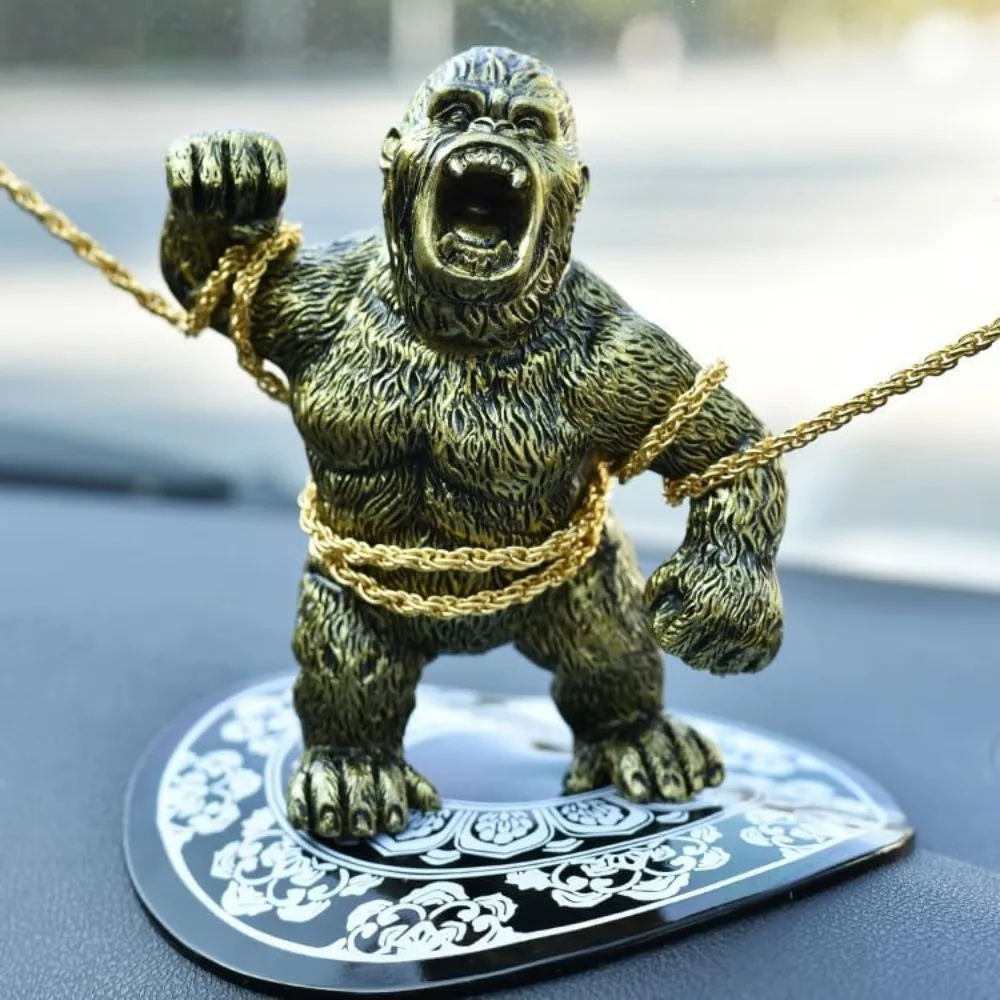 Crazy gorilla home decoration, car dashboard decoration, home decoration, perfect gift for people who like gorillas.