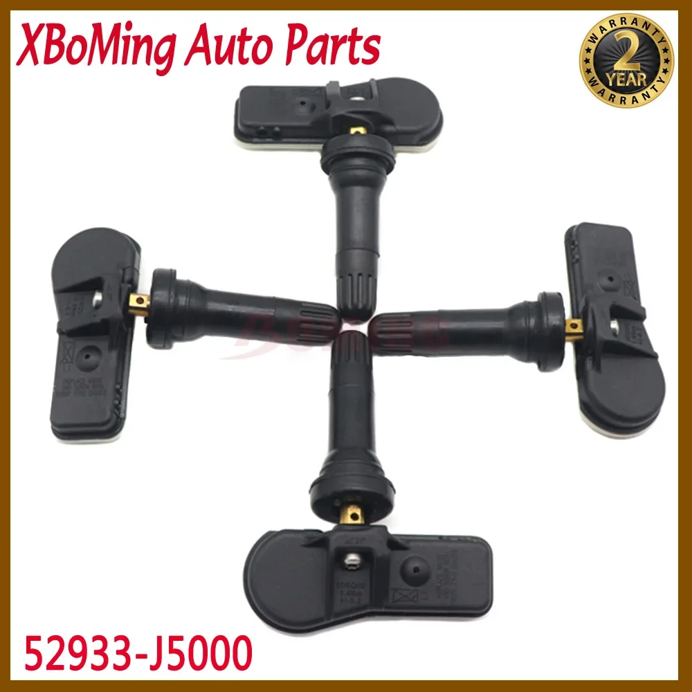 

Автомобильный датчик давления в шинах TPMS 52933-J5000 для Genesis G70 для Kia Stinger GT GT1 GT2 2.0L 52933J5000 433 МГц