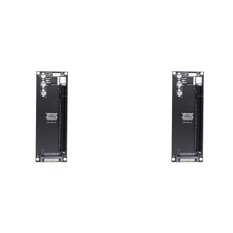 

Адаптер ABT-2X Pcie — SFF-8611, адаптер Oculink SFF-8611 — Pcie PCI-Express 16X 4X с портом питания SATA