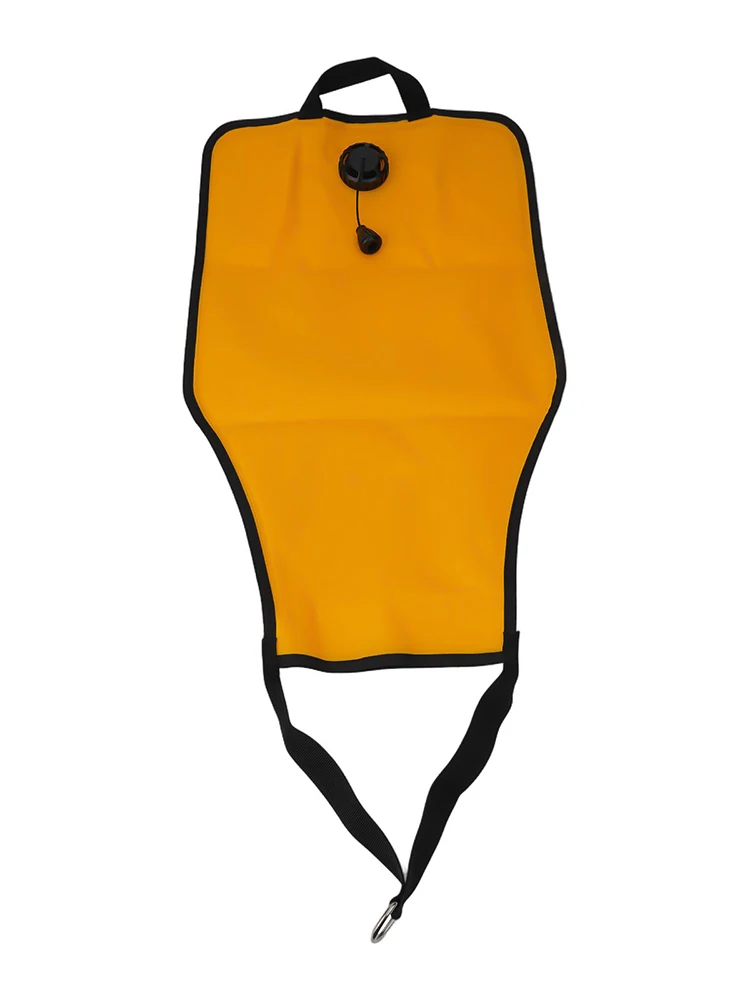 Sac de levage de récupération avec assujetde décharge, résistant à l'usure sous-marine extérieure, jaune, 30 accessoires artériels, travail de plongée, conception ouverte, 1 pièce