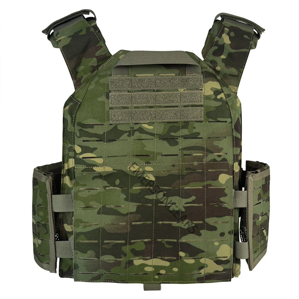 EMERSONGEARS Camouflage Color   STRAND HOGG Version  plate carrier Laser cutting  Quick Release Adjustable tactical  Vest