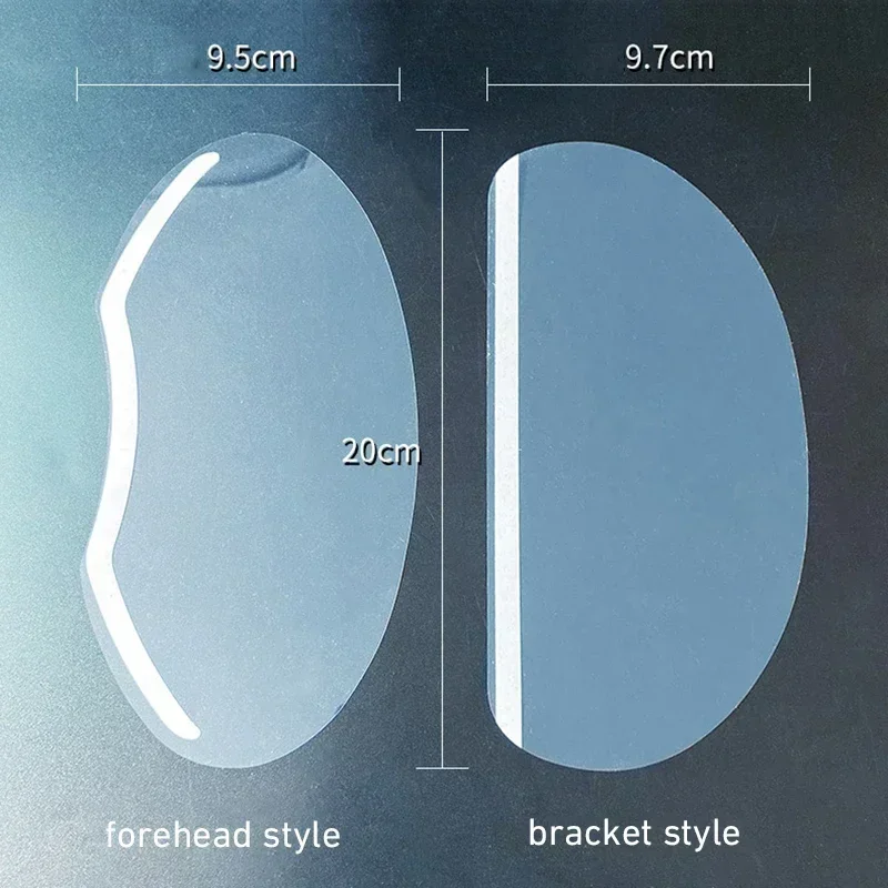 50 Sheets Hairspray Mask Face Spray Shield Professional Face Protector Mask Hairdressing Eye Mask Visors Beauty Salon Accessory