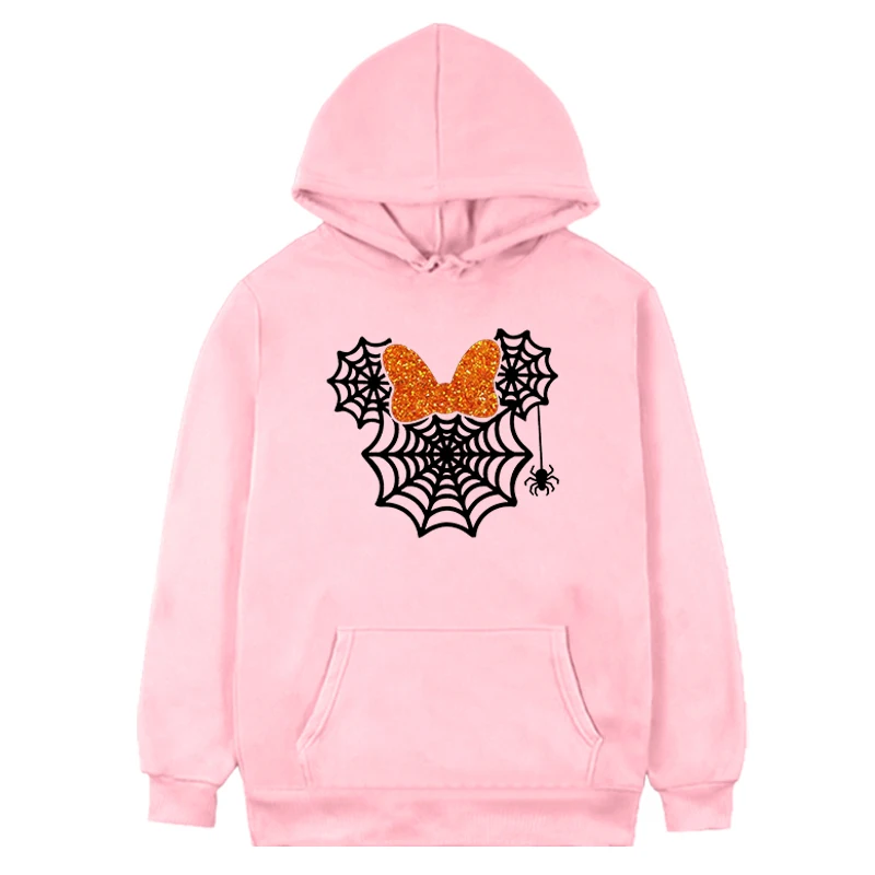 Halloween Winter Clothes Women Spider Halloween Hoodie Clothes Halloween Sweatshirts Aesthetic Tops