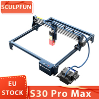 Sculpfun S30 Pro Max 20W Laser Engraver Cutter, Automatic Air-Assist, Laser Focus, 32-Bit Motherboard, Replaceable Lens, Laser