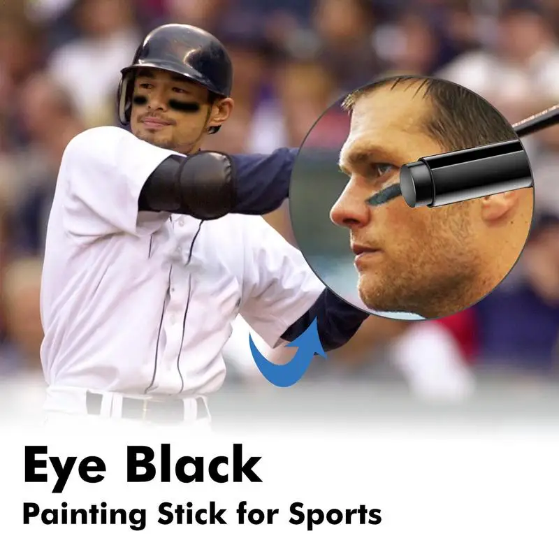 Football Eye Sticks Running Yoga basket Baseball pallavolo Stick 15g sport Face Makeup Sporting Eye Black Paint Stick