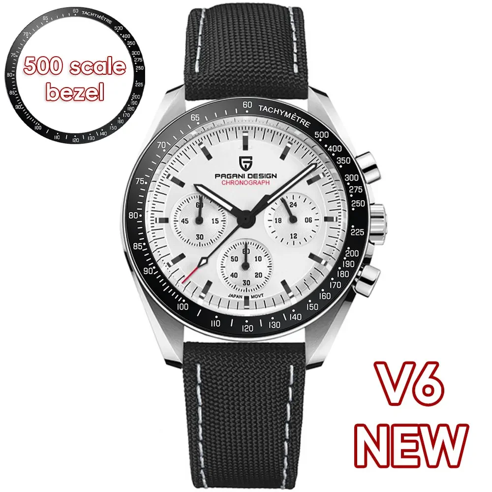 PAGANI DESIGN 2026 New V5 PD1701 Men's Watches Luxury Quartz Watch
