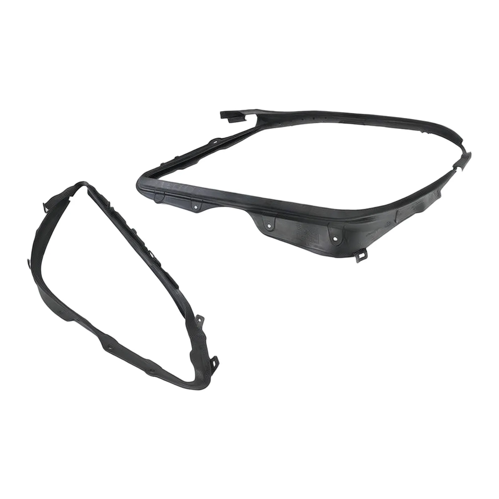 Gaskets Pair Headlight Cover Headlight Cover Gaskets Headlight Plastic Plug-and-play Seal Strips High Quality New