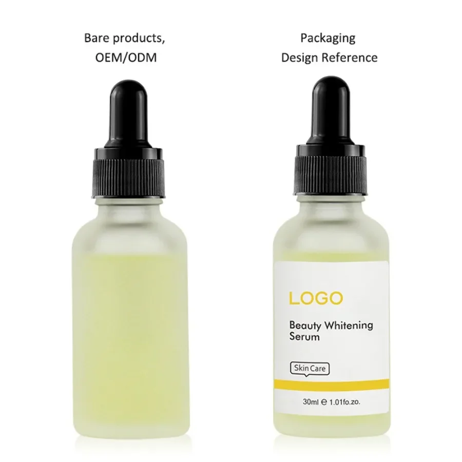 Custom 30ml Nourishing Niacinamide Essence Anti-aging Brightening Moisturizing Improve Dark Yellow Hydrating Face Care Makeup