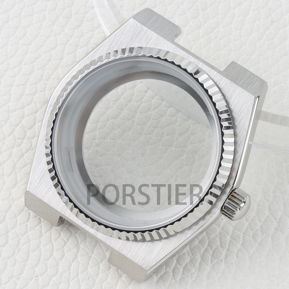 

Корпус для часов 40 мм NH35 из нержавеющей стали с сапфировым стеклом для автоматического механизма Seiko NH35 NH36, PRX Super Player, циферблат 31,8 мм, водонепроницаемый.