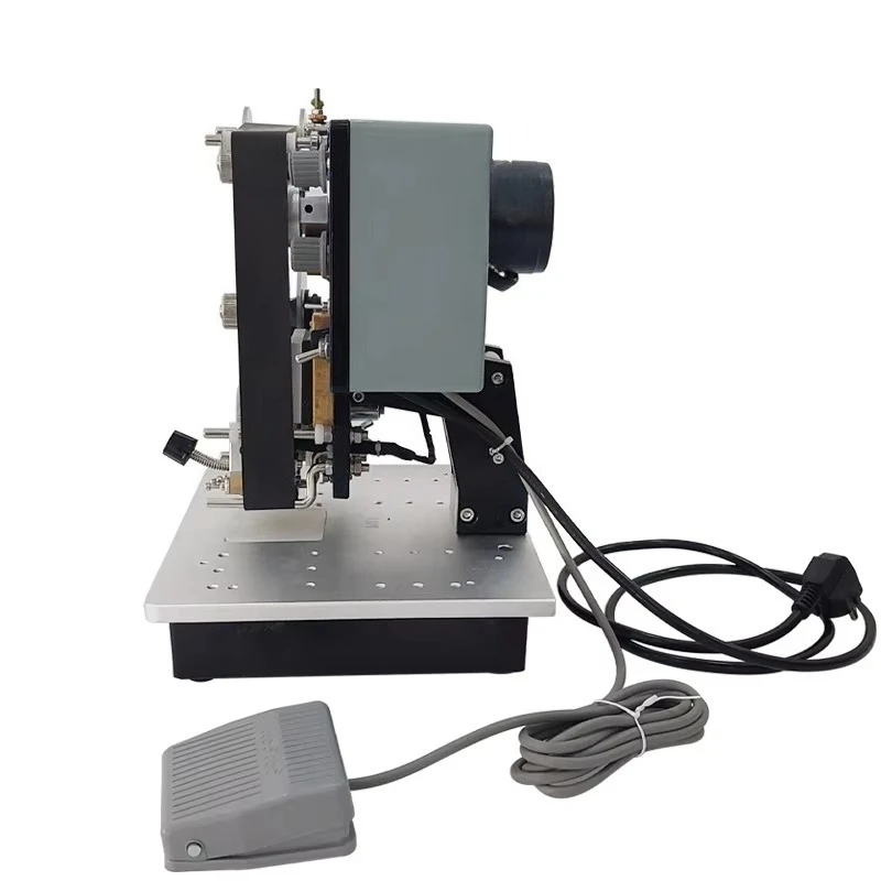 Semi Automatic Hot Stamping Ribbon Coding Machine For Printing Expiry Date Batch Number On Foil Pouch - view 5