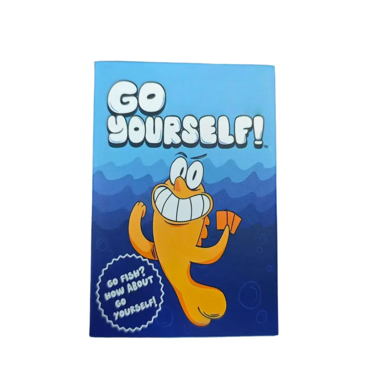 Fun Fish Card Solitaire Adult Party Table Game Two Or More Players Prank Party Interaction Family, Friends, Colleagues, Relax — Fun