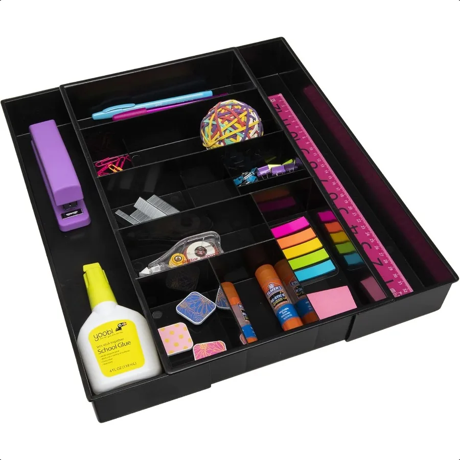 

Dial Industries Expandable Office Drawer Desk Organizer Storage Tray