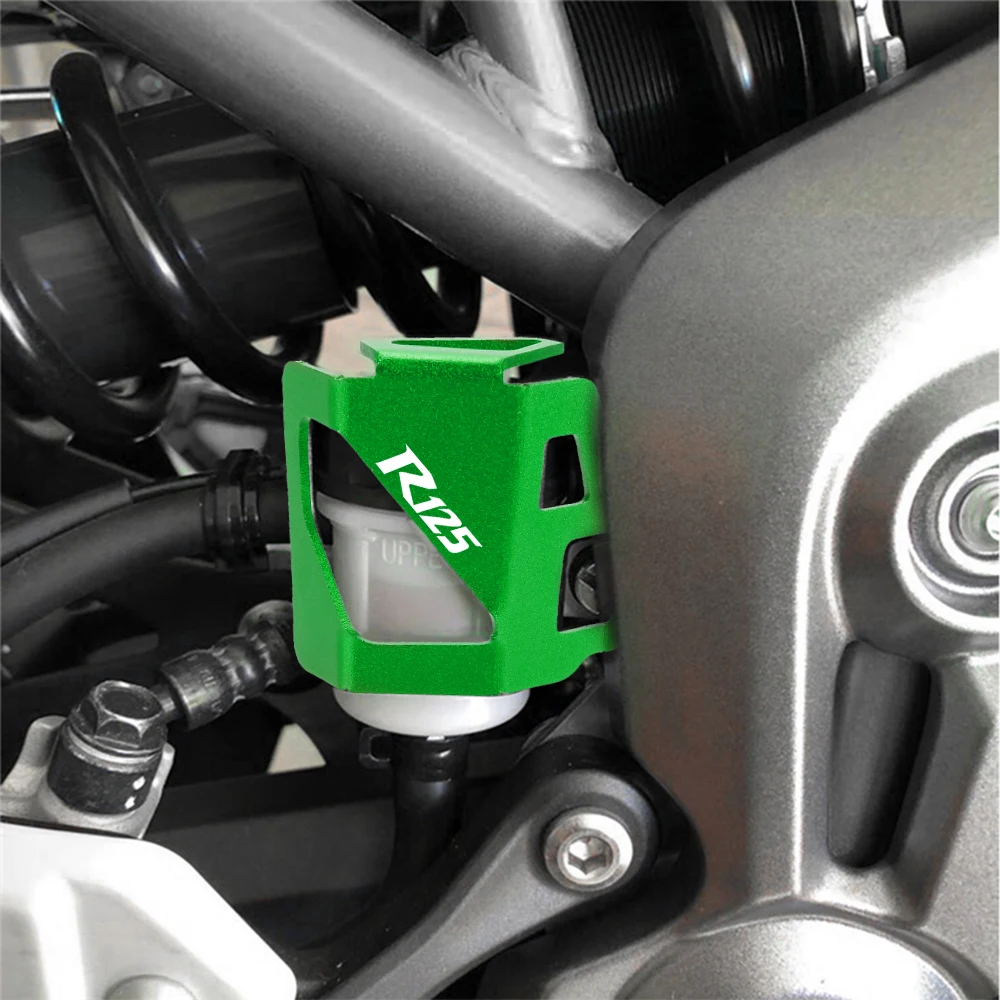 

Motorcycle YZF-R125 Rear Brake Fluid Reservoir Guard Cover Protector For YAMAHA YZFR125 YZF R125 2014-2020 2021 2022 2023 2024