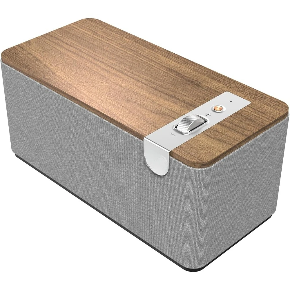 

Hot-Sell!Walnut,The One Plus Premium Bluetooth Speaker System with Two 2.25” Full Range Drivers, 4.5” Woofer,Free shipping