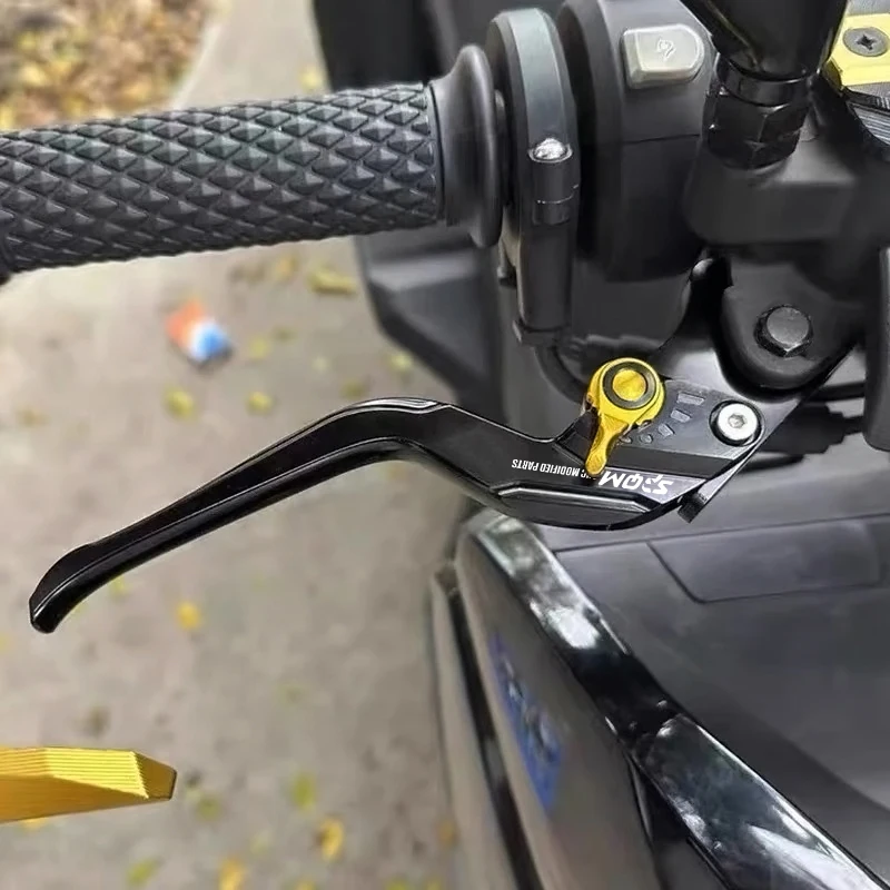 For Honda GROM 125 MSX 125 MSX125 2013-2025 Accessories Motorcycle CNC Two Finger Clutch Lever Brake Lever Handle Shorty Levers
