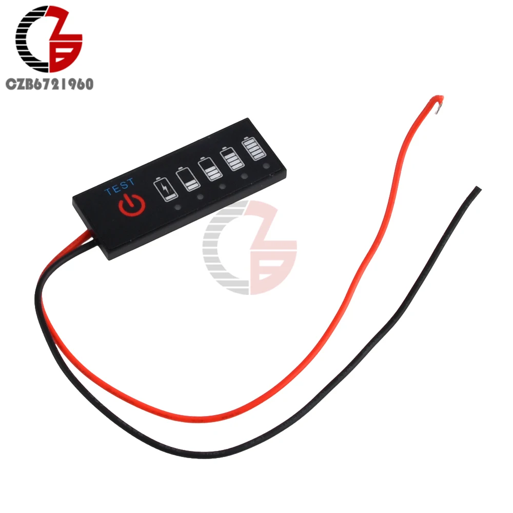 1-7S 18650 Lithium Battery Pack Power Indicator 5S 18/21V Battery Level Indicator Capacity Tester Power Percentage Display Board