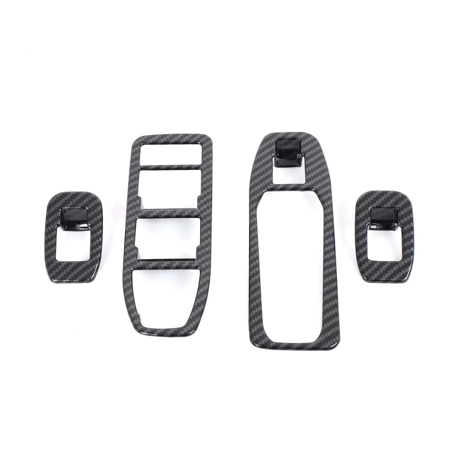 

Suetlcoity для BMW IX i20 2022-2025 ABS углеродное волокно, переключатель подъема окна автомобиля, крышка, отделка салона, автомобильные аксессуары