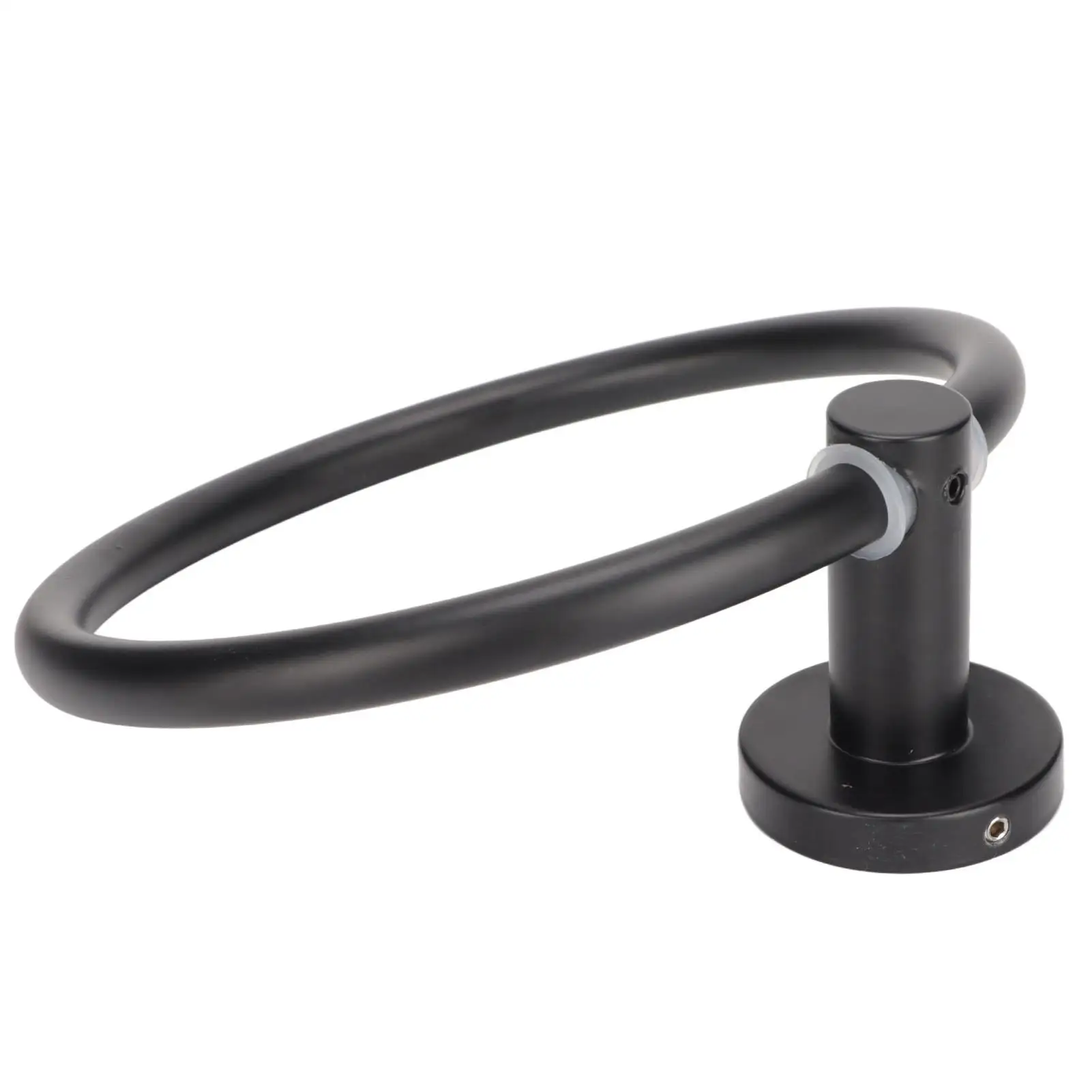 Round Aluminum Toalha Ring Holder, Banho Hardware para Varanda e Hotel Bar, Modern Space