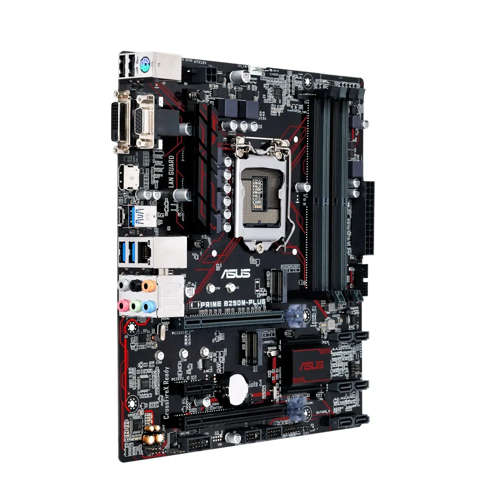Asus PRIME B250M-PLUS اللوحة الأم سطح المكتب إنتل B250 DDR4 اللوحة الأم الأصلية LGA 1151 i7/i5/i3 USB3.0 SATA3