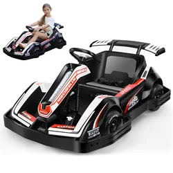 HONEYWHALE Go Kart electric for children, electric skate with remote Control mode, maximum speed 7 km/h, 90 minutes of use with a full charge, electric car child mounted with Led light and music, shipping from Mexico