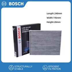 BOSCH Hyundai Kia Car Air Filter Air Conditioner Cabin Filter with Activated Carbon Replacement 971332H001/97133C9000