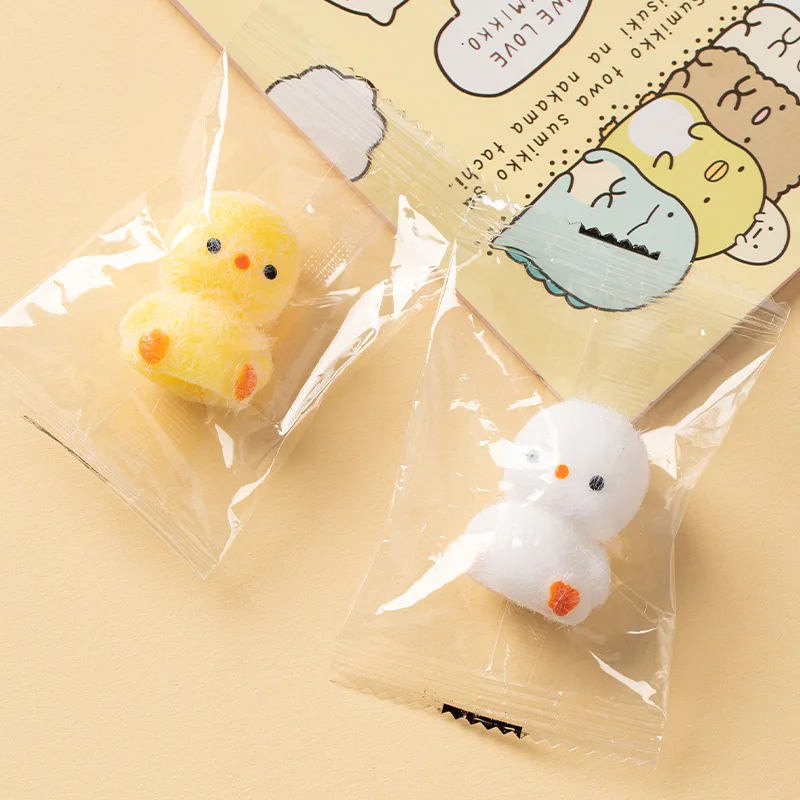 Pollito Squishy Fidget juguetes polluelo silicona alivio del estrés juguete blando súper suave alivio del estrés juguetes para apretar pollo pegajoso exquisito