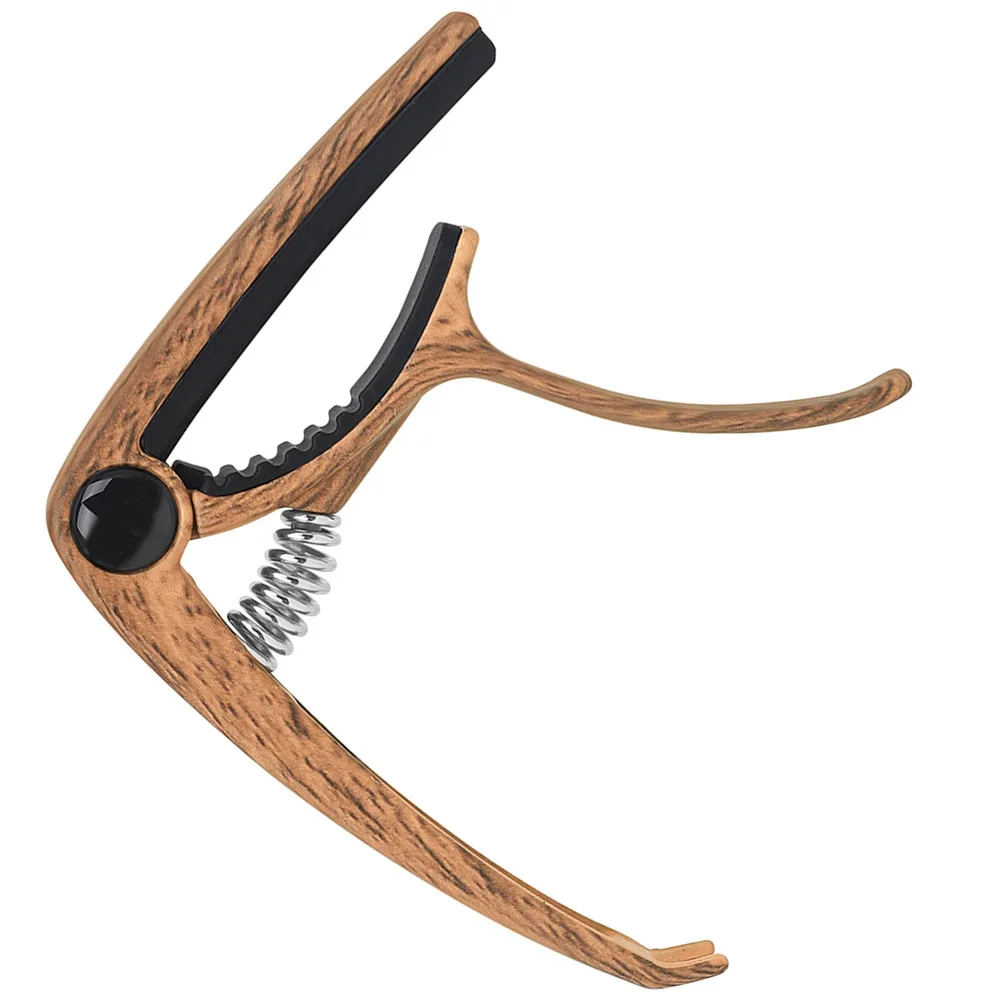 

Aluminum Alloy Guitar For Acoustic Classical Folk Electric Guitars Durable Strong Lightweight Capo Replacement Guitar